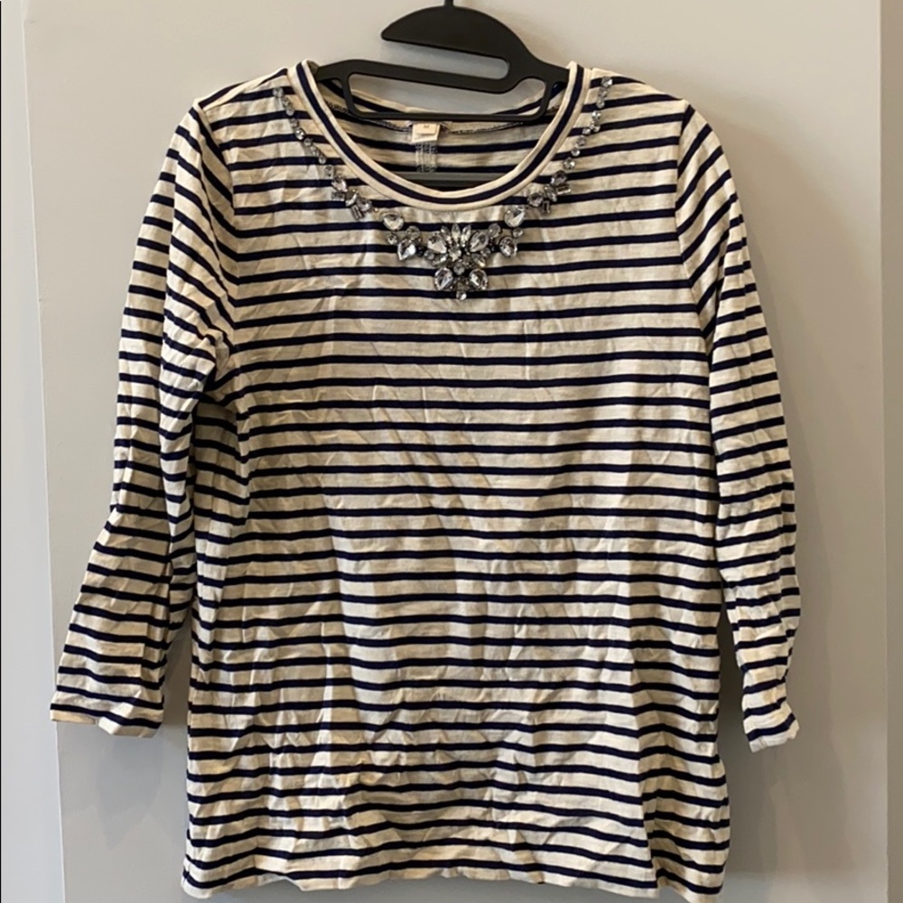 J crew shirt, size m
